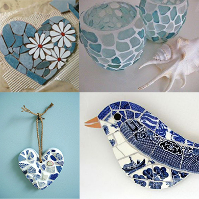 Atelier de mosaïque