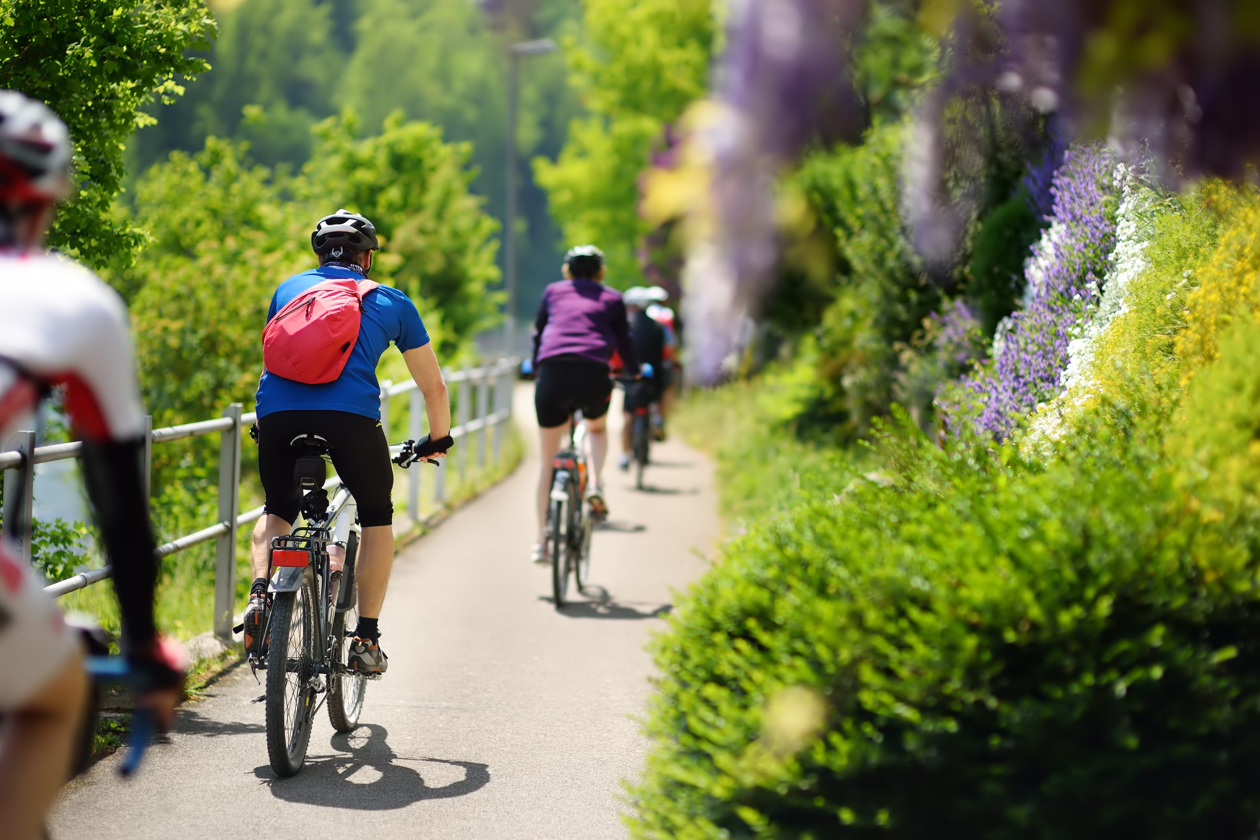 Vélo en groupe